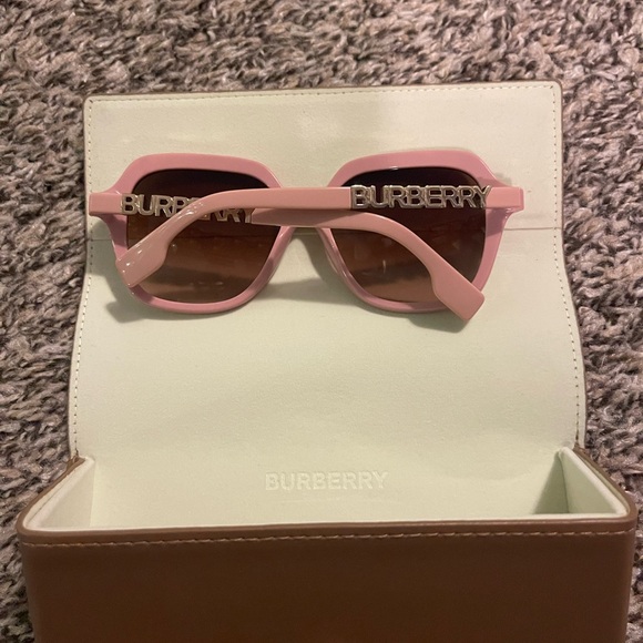 Burberry Blush Pink Sunglasses - Picture 2 of 4